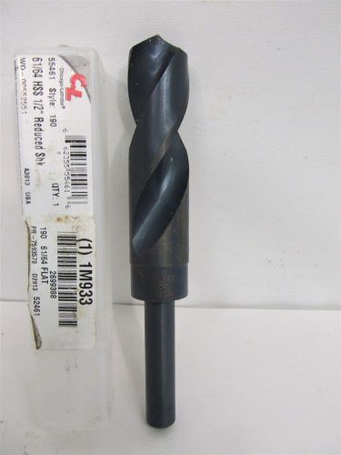 Chicago-latrobe 55461, 61/64&#034;, style 190, hss, reduced shank drill bit for sale