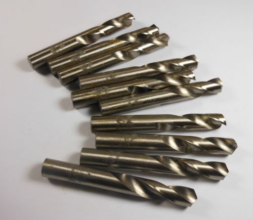 Screw Machine Drills 10.8mm HSS Oxide 135D 47mm LOC x 95mm OAL QTY 10 &lt;1717&gt;