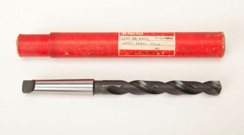 Brand New NACHI 13/16 HSS Taper Shank Drill  Bit - Black Finish - Japan Quality