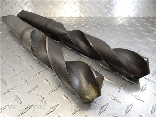 LOT OF  HSS HEAVY DUTY END MILLS 1-23/32 AND 1-27/32&#034; WITH 5MT CHICAGO
