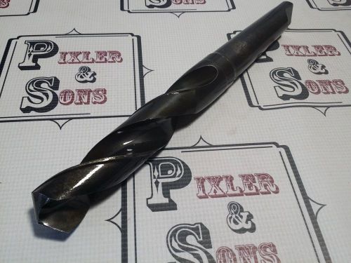 Cle-forge 1-11/32&#034; x 12-1/2&#034; hss drill w/ #4 mt morse taper shank for sale