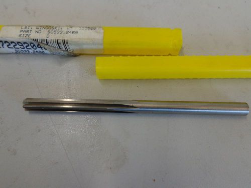 NEW L&amp;I .2460 CHUCKING REAMER HSS