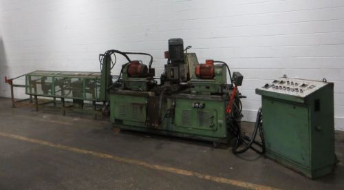 1) sino-matic automatic cut-off system - end facing - centering - used - am10939 for sale