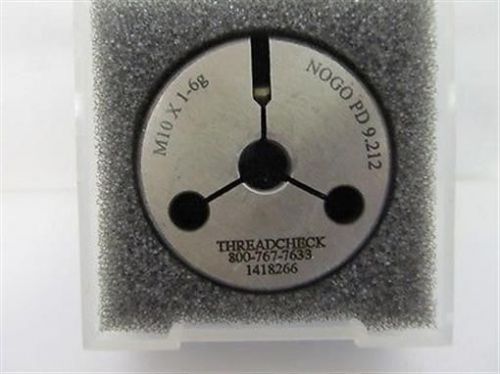 Threadcheck M10 x 1 - 6g NOGO PD 9.212mm