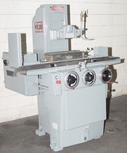 6&#034; w 18&#034; l brown &amp; sharpe 618 micromaster surface grinder, hyd. l. &amp; cross feeds for sale