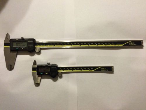 Mitutoyo Digital Calipers 6 And 12 Inch