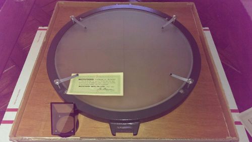 Mitutoyo Comparator Lens Replacement 12&#034; PJ300 With Included Angled Mirror