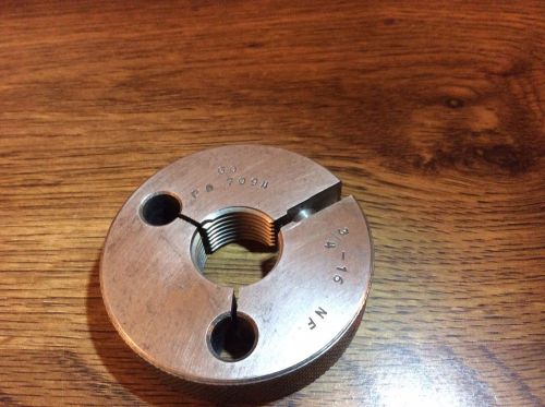 Machinists  3/4 - 16 NF  Go Thread Ring Gage  Free S&amp;H