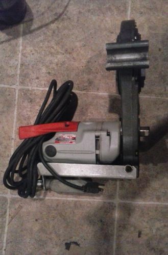 Mcelroy pitbull 14 pipe fusion machine electric cutter for sale