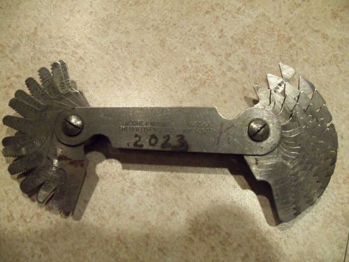 Moore &amp; Wright 799 Standard Screw Pitch Gage