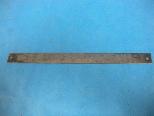 Vintage lufkin rule co. no. 3227 tempered 12&#034; ruler, 32nd , 30cm for sale