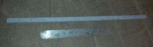 Starrett 6 inch and 12 inch rulers