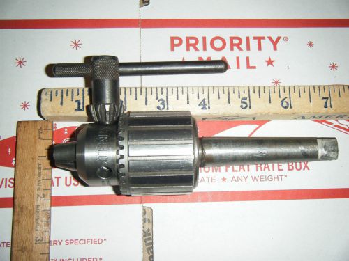 JACOBS 6A DRILL CHUCK AND KEY
