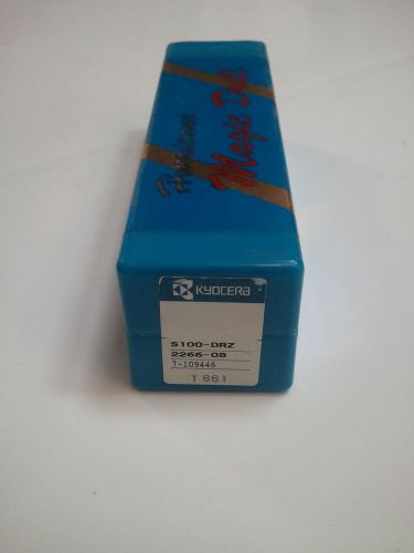 Kyocera ceratip s100-drz2266-08 magic drill 7-109446 22mm for sale