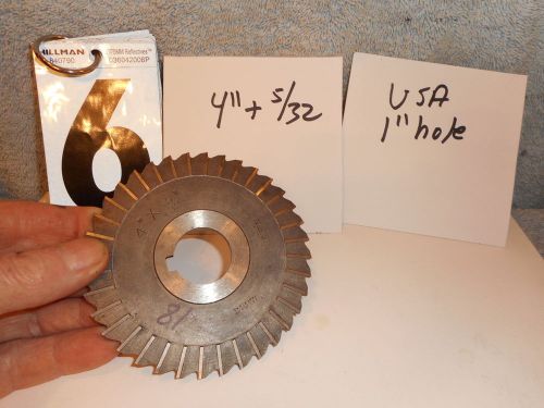 Machinists  12/6 Buy Now USA  4 x  5/32     Circular Mill Cutter---see all !!!