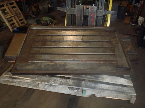 35.5&#034; x 18&#034; Steel Welding T-Slotted Table Cast iron Layout Plate T-Slot Weld