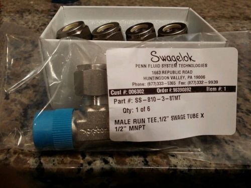 5 swagelok stainless steel fittings for sale