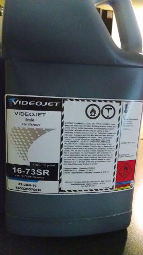 Videojet Ink Fluid 16-73SR, 1.32 Gallons