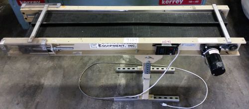 59&#034; *Plastic Process Equipment* PC-125VS Slim-Line Variable-Speed Belt Conveyor