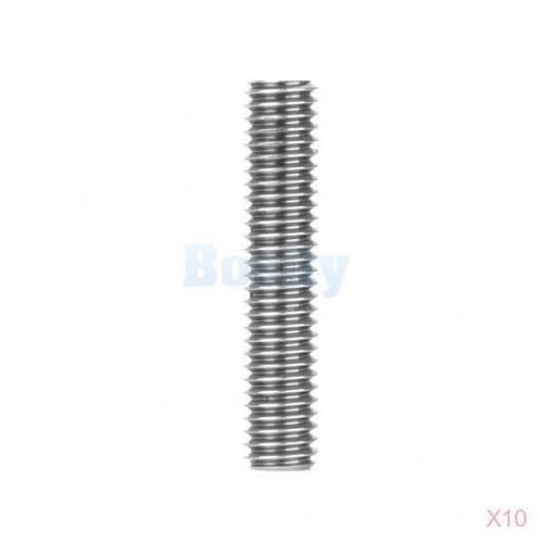 10pcs m6 x 30mm nozzle throat for reprap 3d printer extruder makerbot mk8 1.75mm for sale