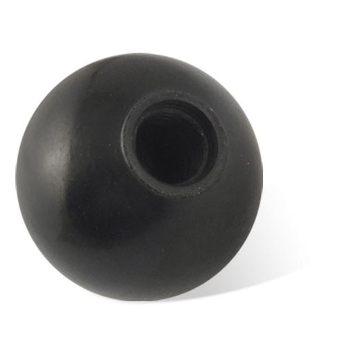Replacement Black Plastic 35mm Diameter Ball Lever Knob