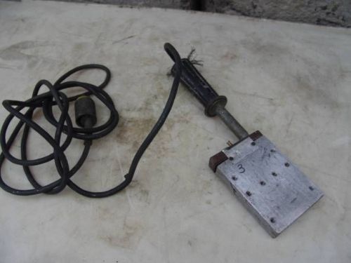 MCELROY 2 inch FUSION MACHINE HEATING IRON 120V WORKS FINE   #3