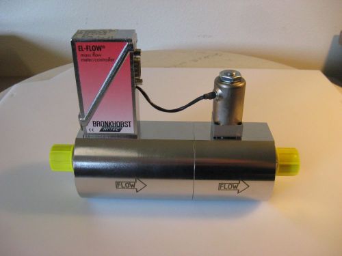 Bronkhorst el-flow f-203ac-fb-99-v mass flow meter/controller n2, 400 in/min for sale