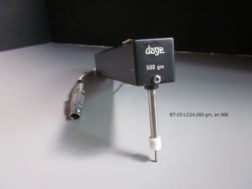 Dage bt22-lc04 500gm pull cell load cell cartridge for a dage bt22 pull tester for sale