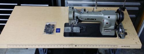*nice* juki lu-562 walking foot industrial sewing machine 3 phase work horse!! for sale