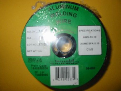 ALUMINUM WELDING WIRE 5356  3/64  1#SPOOL