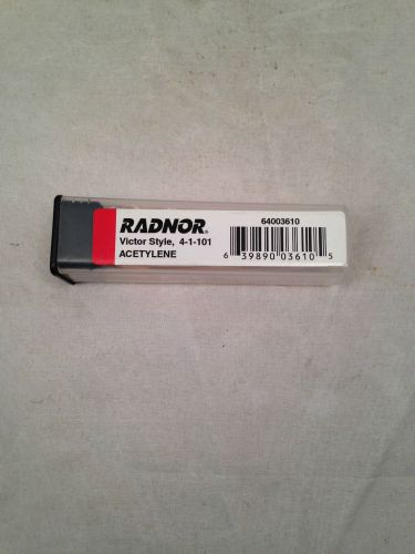 Radnor Victor Style 4-1-101 Acetylene Torch Tip