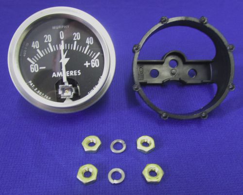 LINCOLN WELDER SA-200 SA 250 AMMETER MURPHY GAUGE REDFACE SHORTHOOD BLACKFACE