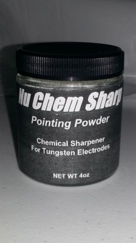 Nu chem sharp pointing powder chemical sharpener gtaw, tig, and heliarc for sale