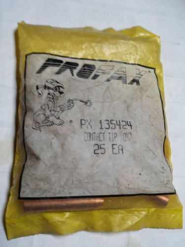 PROFAX PART NUMBER PX 135424 CONTACT TIP  SPOOLMATIC 30A/30W .047-061 WIRE