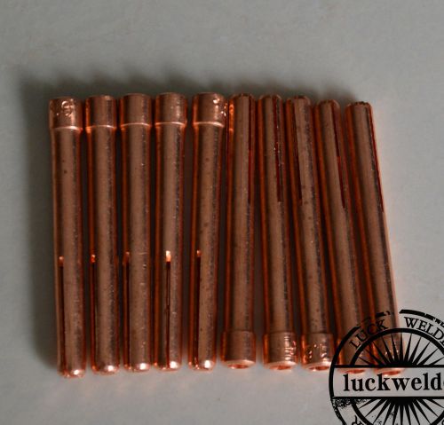 10pcs 3/32&#034; 10n24 2.4mm tig collet tips for wp17 18 26 tig welding torch series for sale