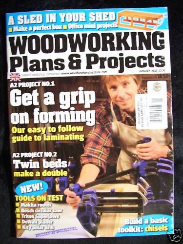 WOODWORKING PLANS &amp; PROJECTS. ISSUE #36 JANUARY 2010.