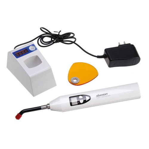 New dental wireless led 5w light curing lamp w/ match light photometer st1 ca for sale