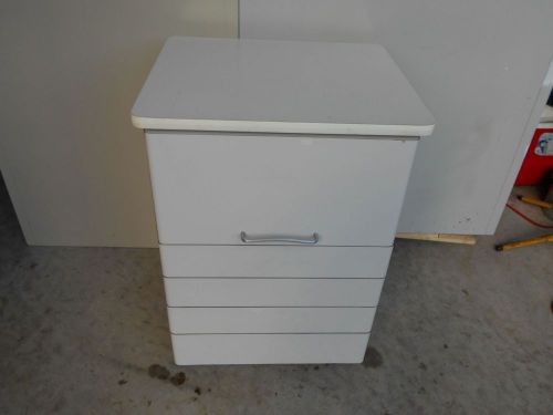 Dental alabama cart mobile unit, 4 drawers, top compartment sliding cover for sale