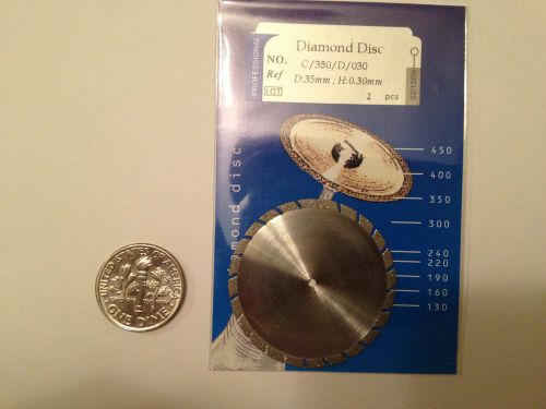 1 pcs Diamond Disc FOR CUTTING DENTAL, C40D30, 40mm x 0.30mm