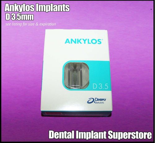 Ankylos Dental Implant - 3.5 x 11mm - EXP 2016