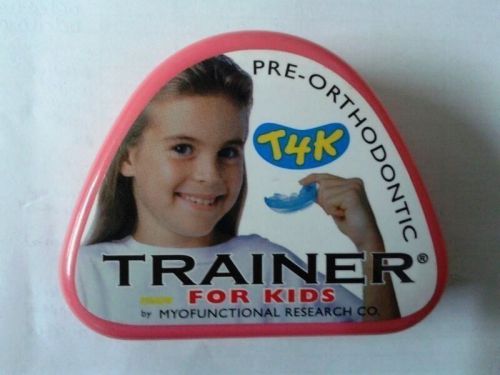 T4k (phase 2) pink trainer for kids appliance age 5-12 pre orthodontic for sale