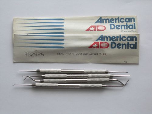 Hu-Friedy,American Dental  6 instruments