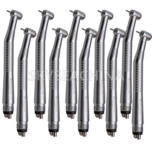 8x NSK Style Dental High Speed Handpiece Push Button Type 4 Hole S-Port