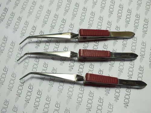 Dental Soldering Tweezers set of 3 ADDLER German Stainless Rust Proof Warranty