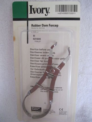 IVORY RUBBER DAM FORCEP