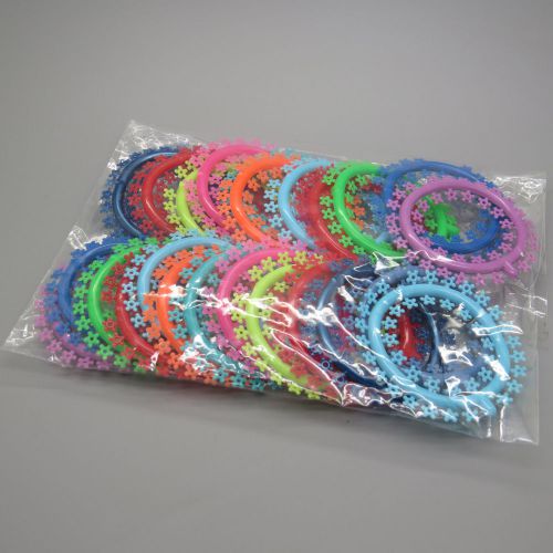 10 Packs Dental Orthodontic Ligature Ties Flower Style(1000pcs)