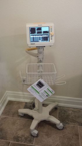 Philips SureSigns VS3 Vital Signs Monitor with stand