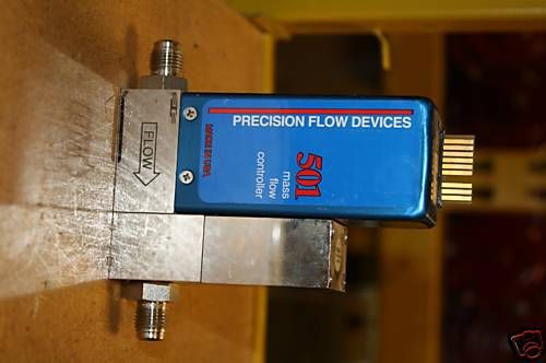 Precision flow devices 501 mass flow controller 20sccm for sale