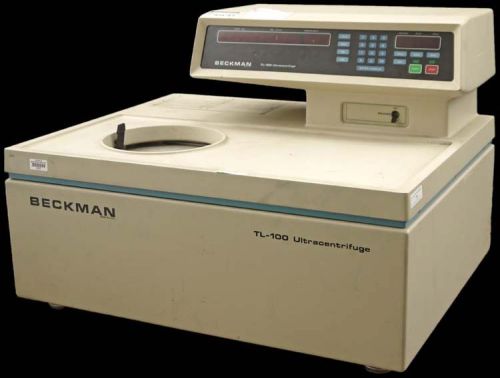 Beckman tl-100 microprocessor-controlled tabletop refrigerated ultracentrifuge for sale