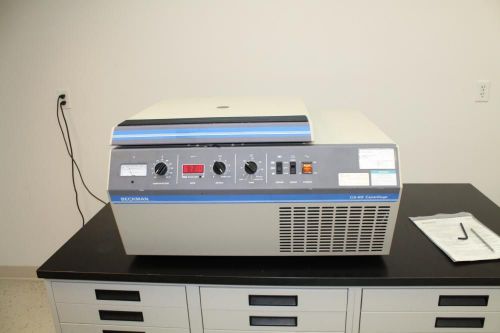 Beckman gs6r gs 6r refrigerated benchtop centrifuge w/ rotor for sale